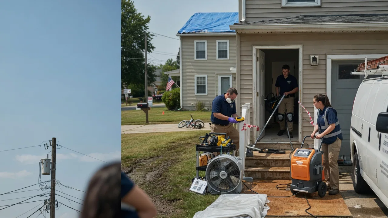 Water Damage Repair in Strong, ME near me
